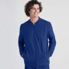 Grey's Anatomy Evolve Lab Coats & Jackets*Men's Cycle Zip Front Scrub Jacket