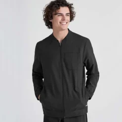 Grey's Anatomy Evolve Lab Coats & Jackets*Men's Cycle Zip Front Scrub Jacket