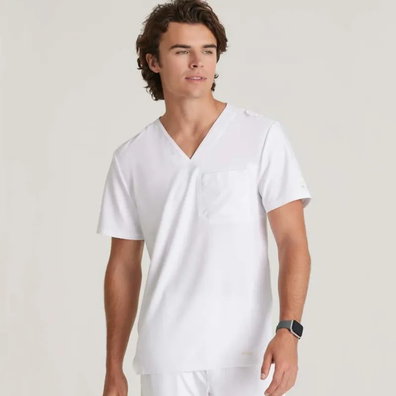 Grey's Anatomy Evolve Scrub Tops*Men's V-Neck Journey Scrub Top