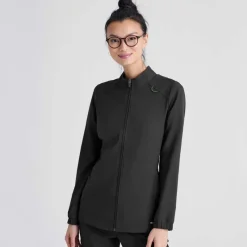 Grey's Anatomy Evolve Lab Coats & Jackets*Women's Virtue Zip Up Scrub Jacket