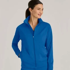 Grey's Anatomy Knits Lab Coats & Jackets*Grey's Anatomy Knit Stretch Women's Ease Warm-Up Jacket