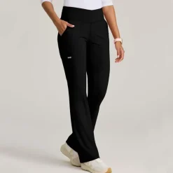 Grey's Anatomy Knits Scrub Pants*Grey's Anatomy Knit Stretch Women's Swift V-Waist Scrub Pant