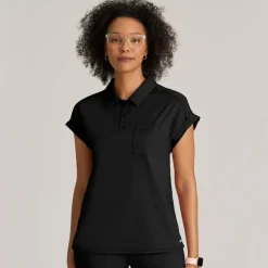 Grey's Anatomy Knits Scrub Tops*Grey's Anatomy Knit Stretch Women's Renew Dolman Sleeve Scrub Top