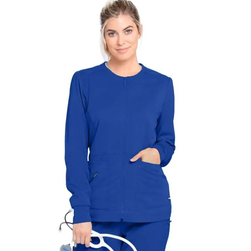 Grey's Anatomy Lab Coats & Jackets*+Spandex Stretch Women's Millie Scrub Jacket