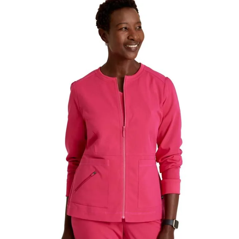 Grey's Anatomy Lab Coats & Jackets*+Spandex Stretch Women's Millie Scrub Jacket