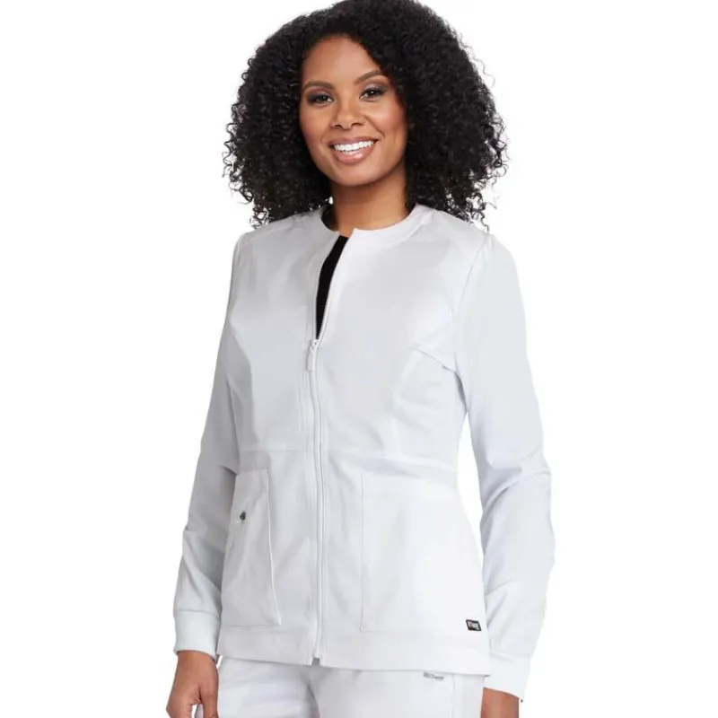 Grey's Anatomy Lab Coats & Jackets*+Spandex Stretch Women's Millie Scrub Jacket