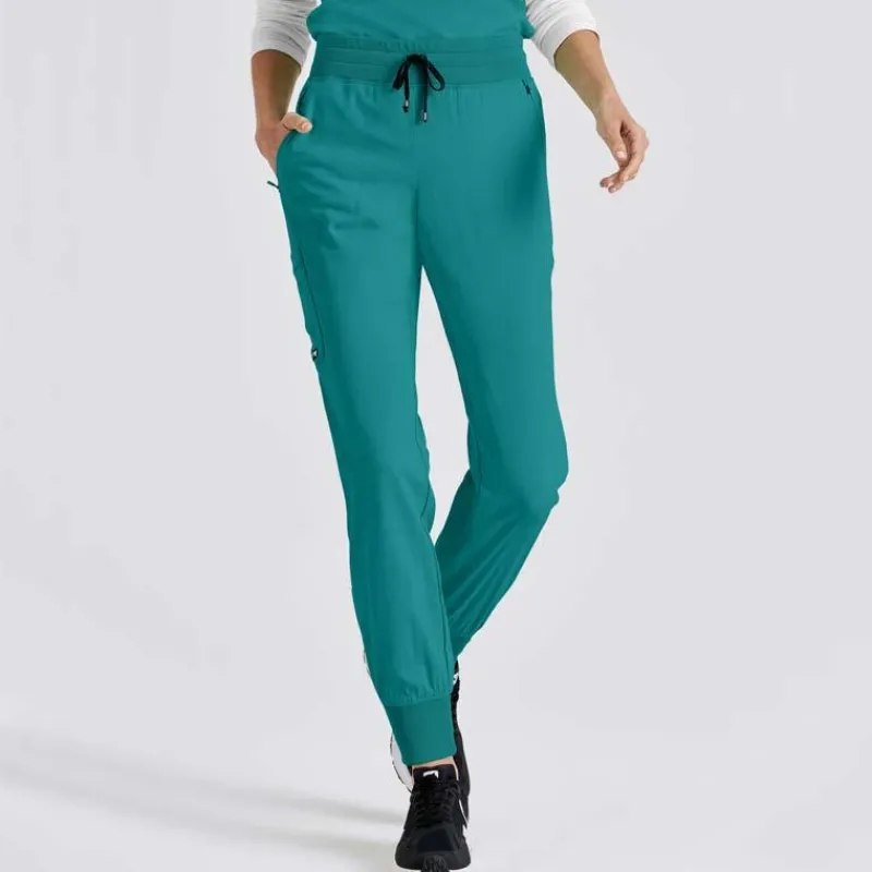 Grey's Anatomy Scrub Pants*+Spandex Stretch Women's Eden Cargo Jogger Scrub Pant