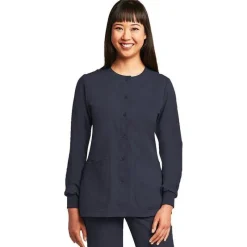 Grey's Anatomy Lab Coats & Jackets*Women's Jr. Fit 4 Pocket Warm Up Scrub Jacket