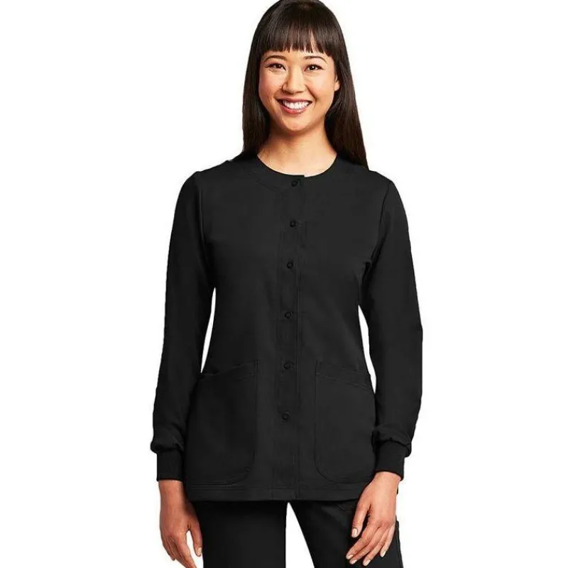 Grey's Anatomy Lab Coats & Jackets*Women's Jr. Fit 4 Pocket Warm Up Scrub Jacket