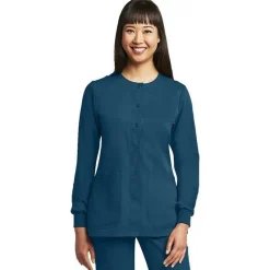 Grey's Anatomy Lab Coats & Jackets*Women's Jr. Fit 4 Pocket Warm Up Scrub Jacket