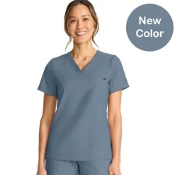 Healing Hands Quest Scrub Tops*Women's Billie V-Neck Tuck-In Scrub Top