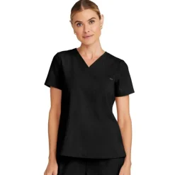 Healing Hands Quest Scrub Tops*Women's Billie V-Neck Tuck-In Scrub Top