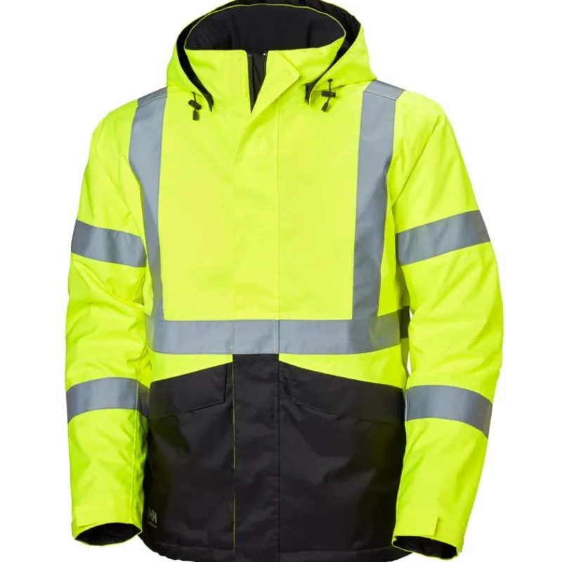 Helly Hansen Rain Jackets | Rain Gear*Men's Alta Class 3 Insulated Winter Jacket Hi Viz Yellow
