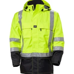 Helly Hansen Rain Jackets | Rain Gear*Men's Class 3 Ansi Hi Viz Potsdam Waterproof Jacket Yellow