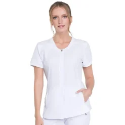 Infinity Scrub Tops*By Cherokee Women's Zip Front Scrub Top