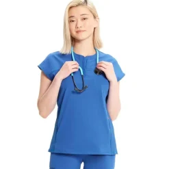 Infinity GNR8 Scrub Tops*Women's Henley Scrub Top