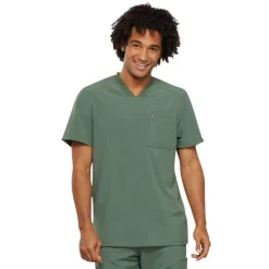 Infinity Scrub Tops*Men's V-Neck Scrub Top