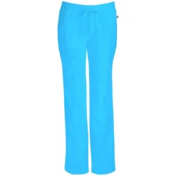 Infinity Scrub Pants*Women's Low Rise Straight Leg Drawstring Scrub Pants-Petite