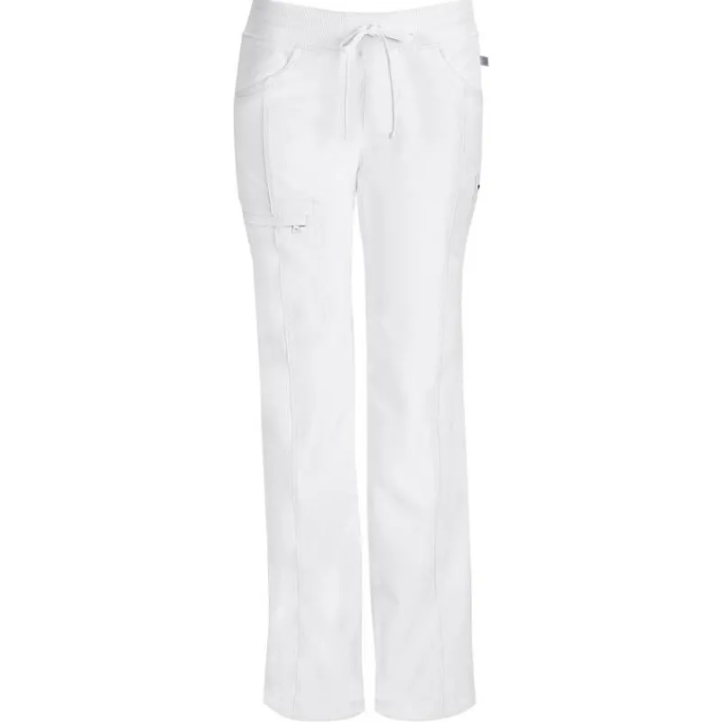 Infinity Scrub Pants*Women's Low Rise Straight Leg Drawstring Scrub Pants-Tall