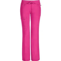 Infinity Scrub Pants*Women's Low Rise Straight Leg Drawstring Scrub Pants-Petite