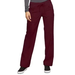 Infinity Scrub Pants*Women's Low Rise Straight Leg Drawstring Scrub Pants