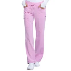 Infinity Scrub Pants*Women's Low Rise Straight Leg Drawstring Scrub Pants-Petite
