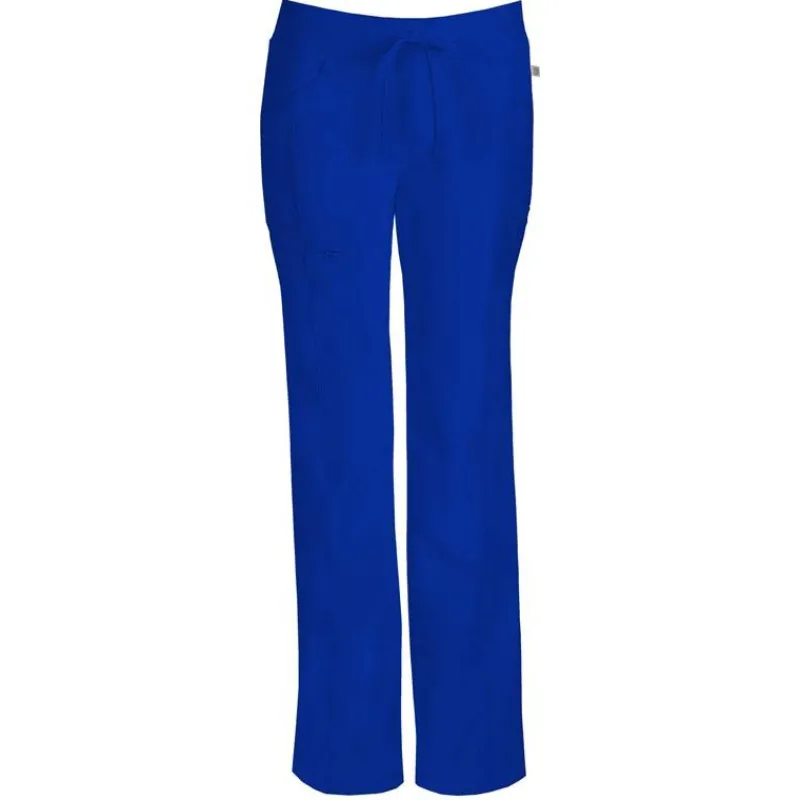 Infinity Scrub Pants*Women's Low Rise Straight Leg Drawstring Scrub Pants-Petite