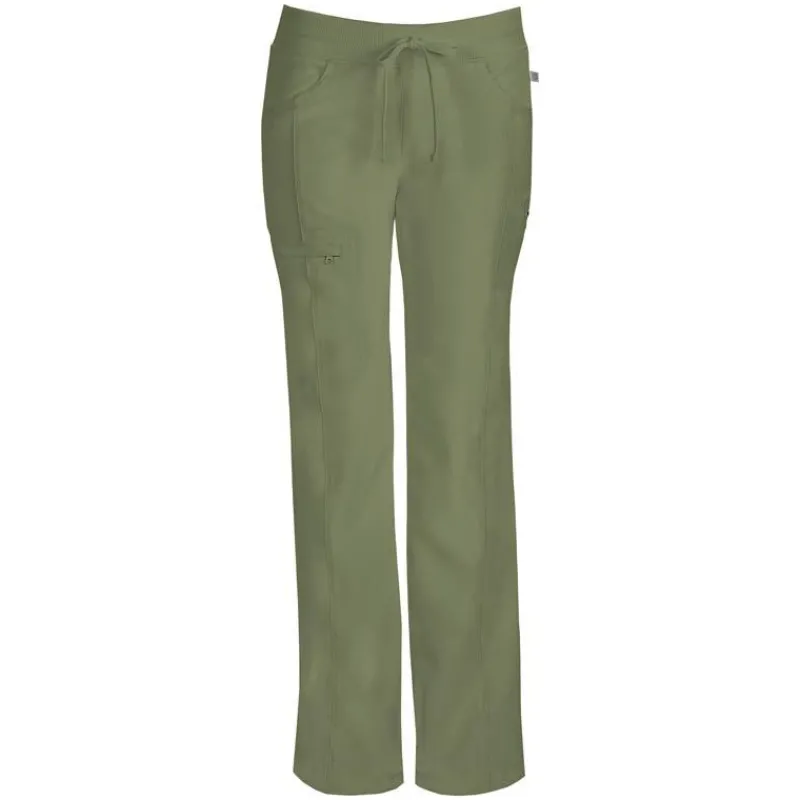 Infinity Scrub Pants*Women's Low Rise Straight Leg Drawstring Scrub Pants-Petite