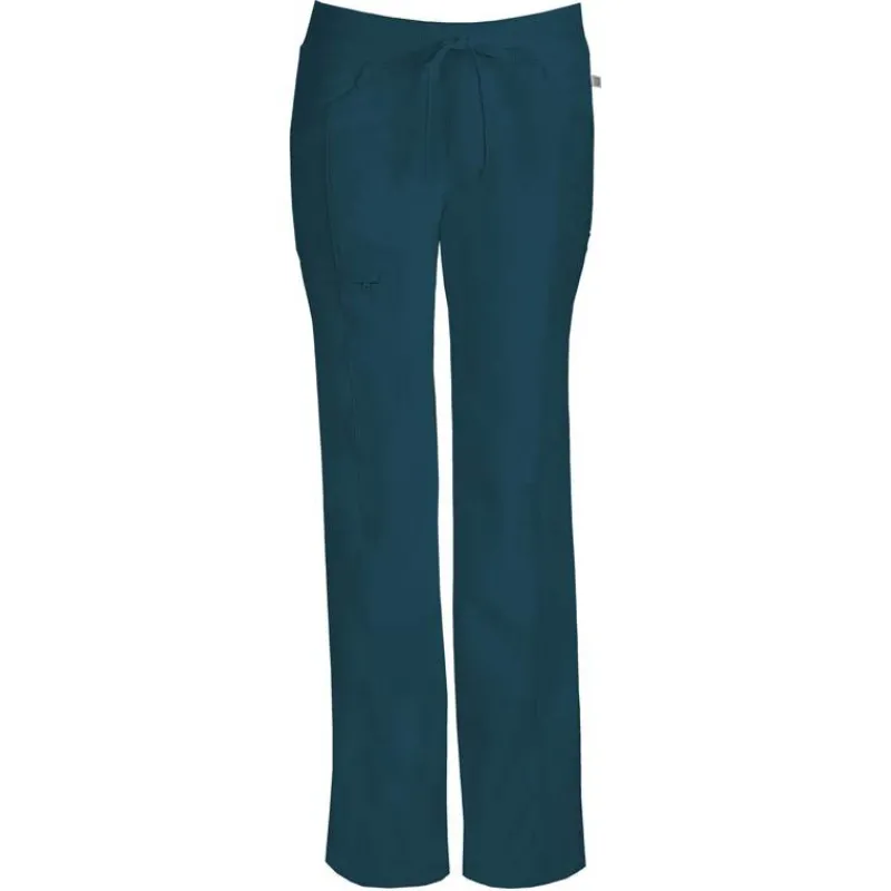 Infinity Scrub Pants*Women's Low Rise Straight Leg Drawstring Scrub Pants-Petite