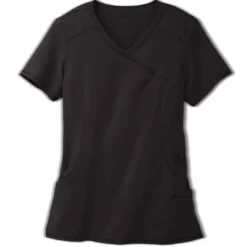 Infinity Scrub Tops*Women's Mock Wrap Scrub Top
