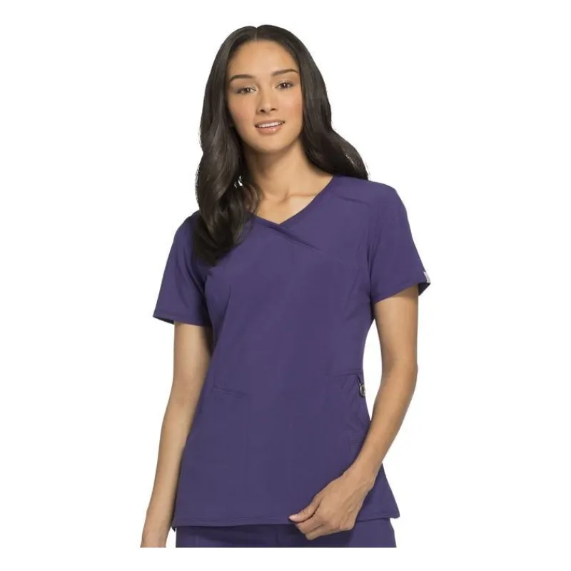 Infinity Scrub Tops*Women's Mock Wrap Scrub Top