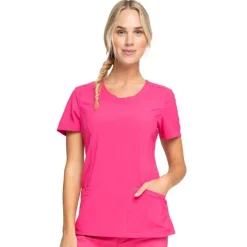 Infinity Scrub Tops*Women's Round Neck Scrub Top