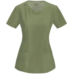 Infinity Scrub Tops*Women's Round Neck Scrub Top