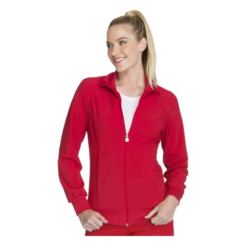 Infinity Lab Coats & Jackets*Women's Zip-Front Warm-Up Scrub Jacket