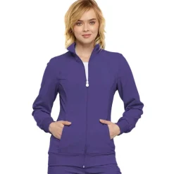 Infinity Lab Coats & Jackets*Women's Zip-Front Warm-Up Scrub Jacket