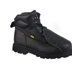 Iron Age Met Guard | Steel Toe*Ground Breaker 6-Inch Metatarsal Guard Steel Toe Boots Black