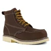 Iron Age Non-Slip Boots | Non-Steel Safety Toe*Men's 6" Solidifier Waterproof Composite Toe Work Boot Brown