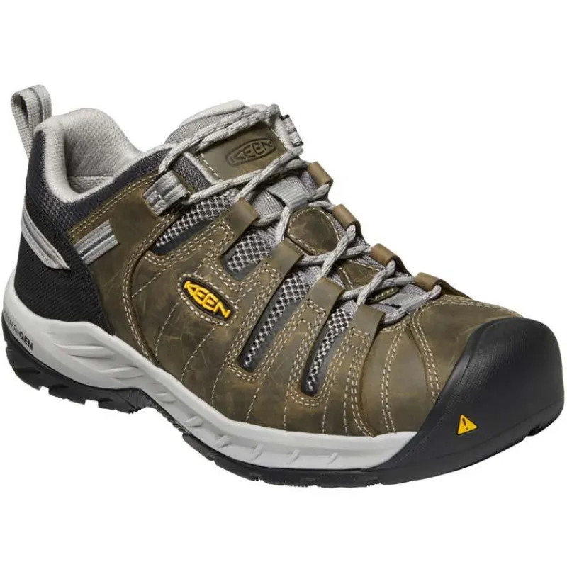 KEEN Utility Non-Slip Shoes | Athletic*Men's Flint II Steel Toe Athletic Low Gargoyle/paloma