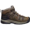 KEEN Utility Non-Slip Boots | Hiking*Men's Flint II Waterproof Soft Toe Work Hiker Black Olive/brindle