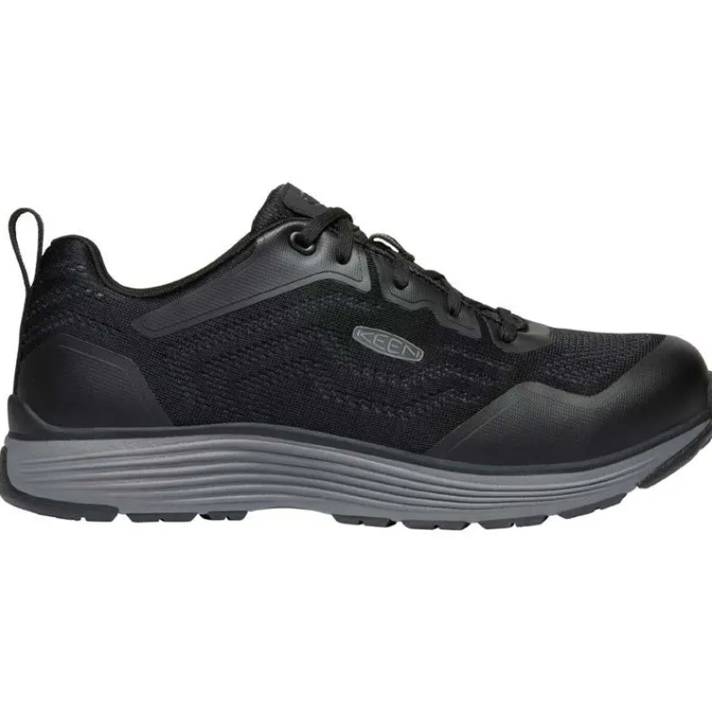 KEEN Utility Athletic | Non-Slip Shoes*Men's Sparta II Aluminum Toe Athletic Work Oxford Steel Gray / Black