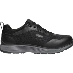 KEEN Utility Non-Slip Shoes | Athletic*Men's Sparta II ESD Aluminum Toe Athletic Work Oxford Steel Gray / Black