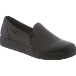 Klogs Non-Slip Shoes | Footwear*Women's Padma Leather Athletic Slip On Black Full Grain