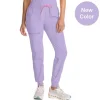 Med Couture Amp Scrub Pants*Women's Zip Cargo Pocket Jogger Scrub Pant