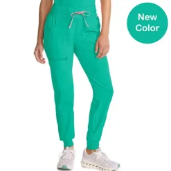 Med Couture Amp Scrub Pants*Women's Zip Cargo Pocket Jogger Scrub Pant