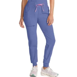 Med Couture Amp Scrub Pants*Women's Zip Cargo Pocket Jogger Scrub Pant