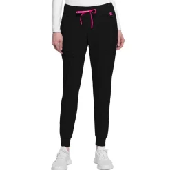 Med Couture Amp Scrub Pants*Women's Zip Cargo Pocket Jogger Scrub Pant