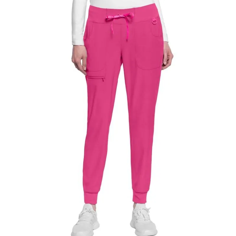 Med Couture Amp Scrub Pants*Women's Zip Cargo Pocket Jogger Scrub Pant