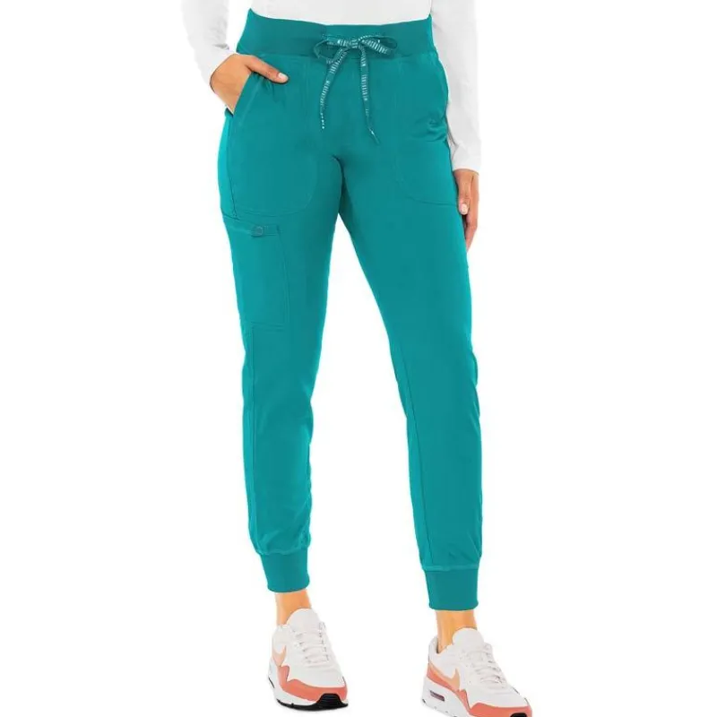 Med Couture Touch Scrub Pants*Women's Cargo Jogger Yoga Scrub Pant
