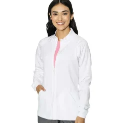 Med Couture Touch Lab Coats & Jackets*Women's Raglan Warm-Up Scrub Jacket