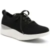 Moshn by KLOGS Footwear | Non-Slip Healthcare*Women's Leap Knit Athletic Oxford Black